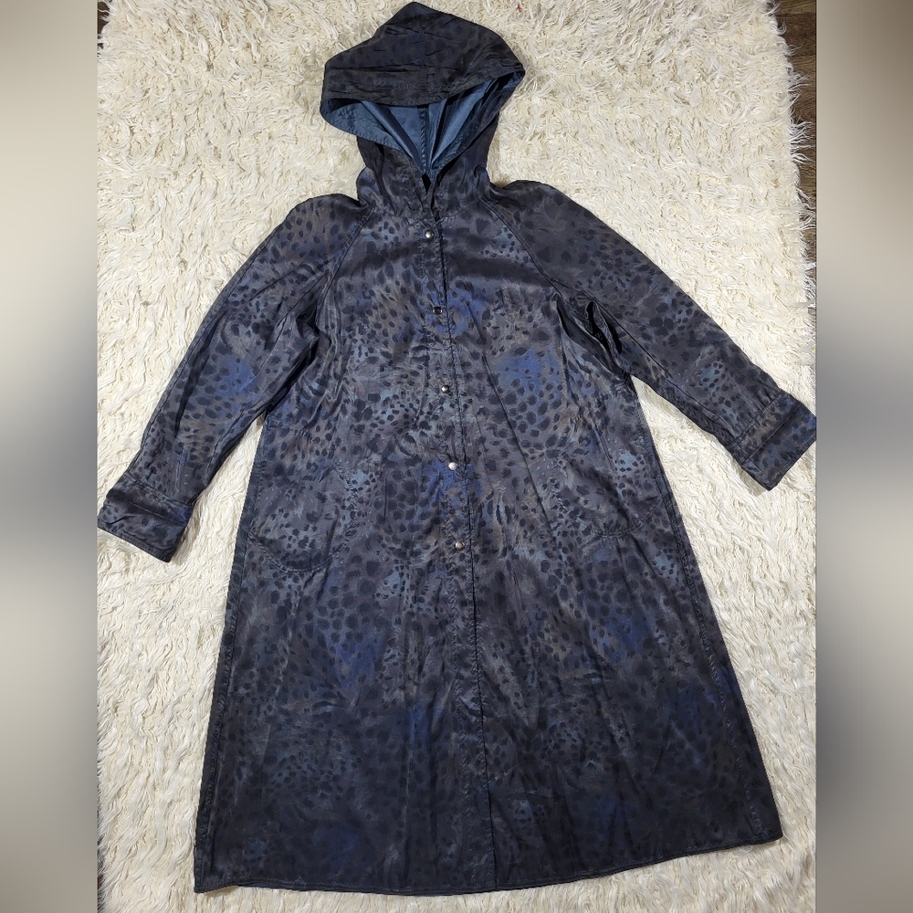 Vintage Sackables Reversible Raincoat Size Small
